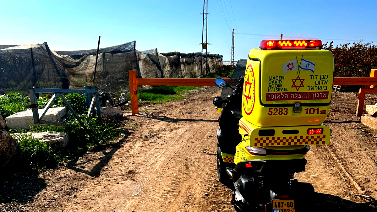 عمليات إنعاش لفتى (16 عامًا) سقط عن دراجته النارية في المجلس الإقليمي جيزر بالمركز