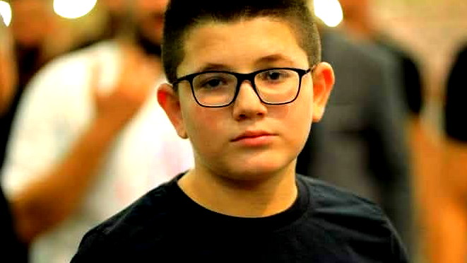 ارتقاء الفتى  أحمد عبد الحليم السعدي (14 عامًا) جرّاء غارة إسرائيلية على منطقة جنين