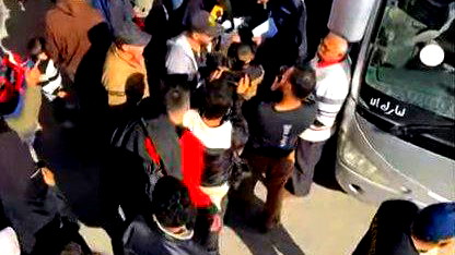  لاول مرة منذ إغلاق المعبر... بدء خروج المرضى والجرحى إلى معبر رفح باتجاه مصر للعلاج