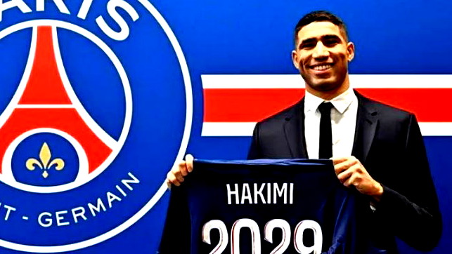 حكيمي يكشف سبب تجديد عقده مع باريس سان جيرمان