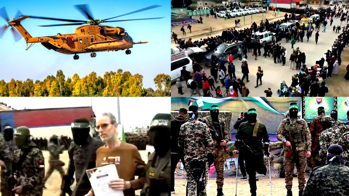 الصّليب الأحمر يتسلّم المحتجزين الإسرائيليين الثّلاثة في قطاع غزّة وأحدهم يصرّح: أدعو للمفاوضات وليس للضغط العسكري