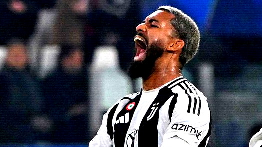  هدف متأخر يُنقذ يوفنتوس من فخ آيندهوفن في دوري الأبطال