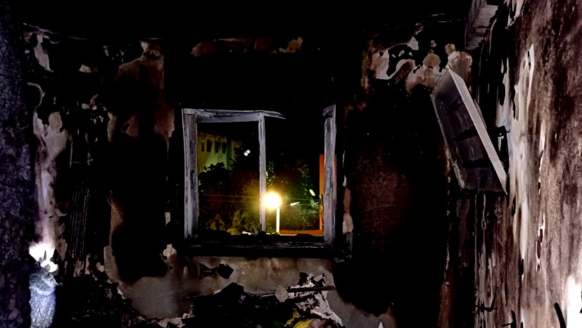 اصابة 6 اشخاص اثر اندلاع حريق داخل شقة سكنية في نتيفوت- احدهم بحالة خطيرة