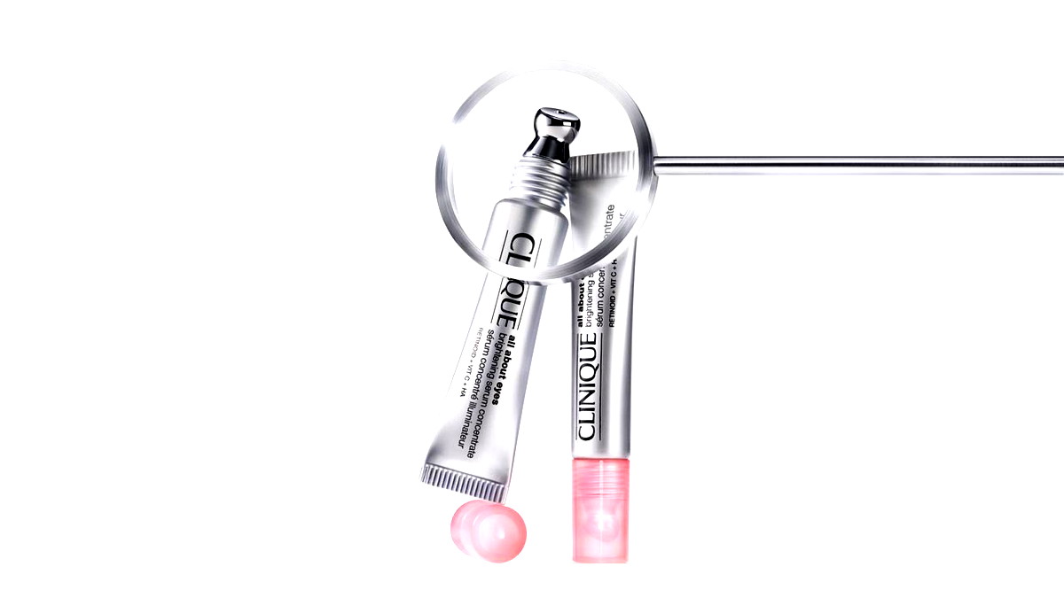 ماركة المكياج والعناية بالبشرة كلينيك تطلق All About Eyes™ Brightening Serum Concentrate