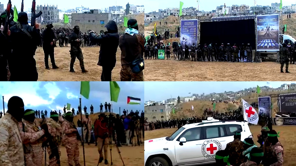 مقابل 25 أسيرًا فلسطينيًا- طواقم الصّليب الأحمر تتسلّم جثامين المحتجزين الإسرائيليين الأربعة شرقيّ خان يونس