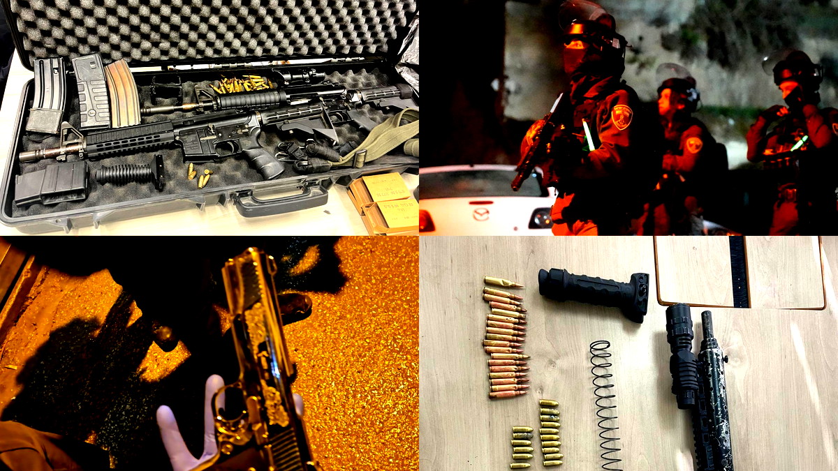 في إطار نشاط مركز استهدف المتورطين في أعمال الشغب والإخلال بالنظام العام  -اعتقال أكثر من 100 مشتبه وضبط وسائل قتالية شرقي القدس