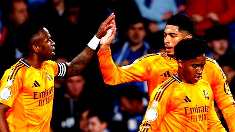 ريال مدريد يوجه الضربة الأولى لسوسيداد في ذهاب نصف نهائي كأس الملك