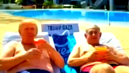 صدمة... ترامب ينشر فيديو بتقنية الذكاء الاصطناعي عن "غزة ما بعد الحرب"