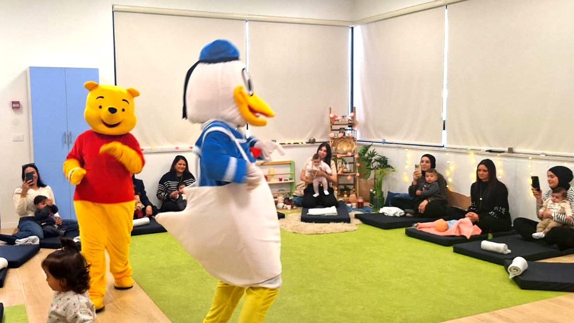 ورشات مهنيه دعما للاطفال بحضانات كفرقرع