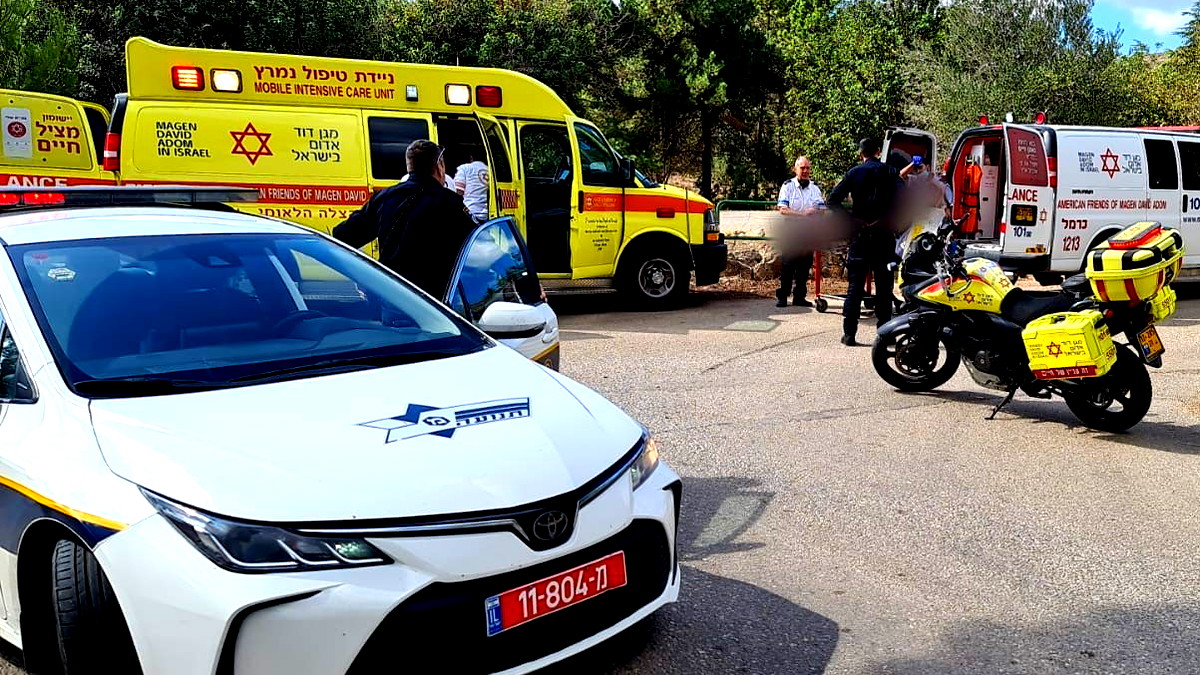 منطقة المركز: إصابة شاب (37 عامًا) بجراح خطيرة إثر تعرضه للدهس على شارع 20