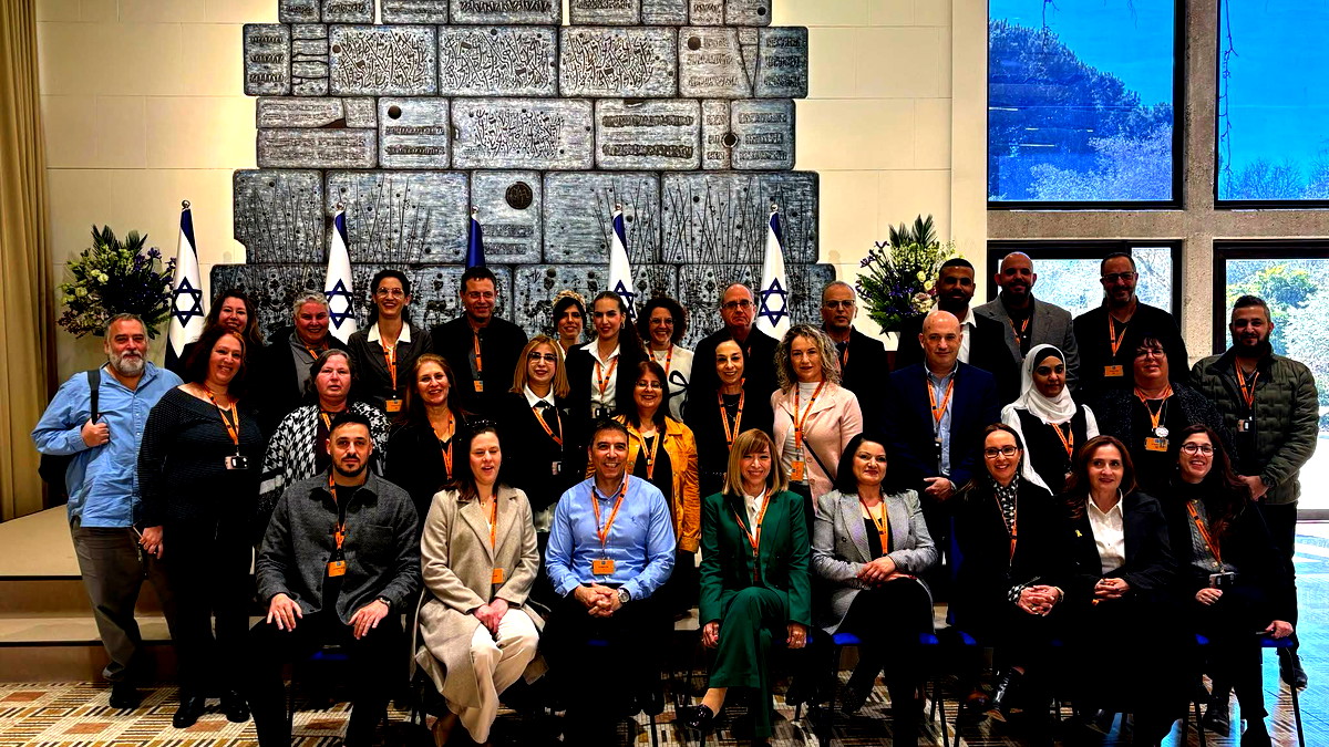 طاقم كلاليت يشارك في لقاء خاص في بيت الرئيس يتسحاق هرتسوغ ضمن مبادرة "لنتحاور” لتعزيز الحوار والتفاهم المجتمعي