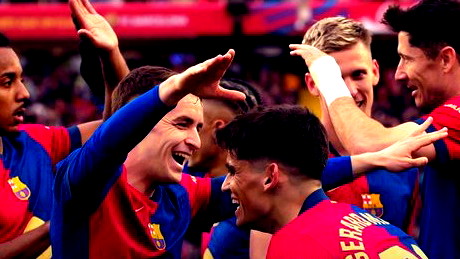 برشلونة يسحق ريال سوسيداد ويستعيد صدارة الدوري الإسباني