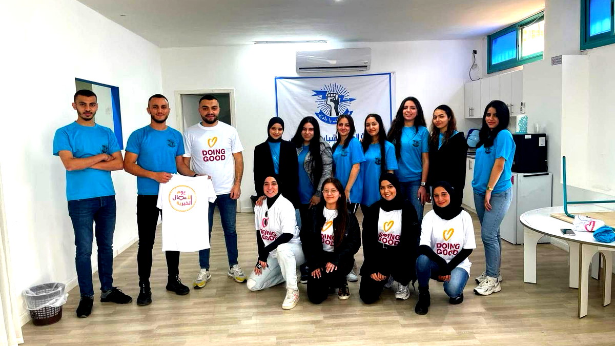 أكثر من 3000 مشروعا تطوعيا في 189 سلطة محلية عربية خلال يوم الاعمال الخيرية