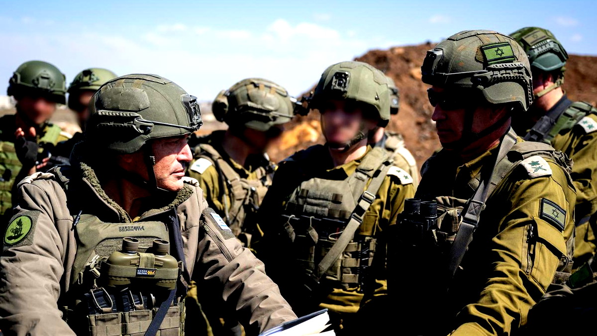 رئيس الأركان الاسرائيلي يجري جولة في عمق قطاع التأمين داخل سوريا 