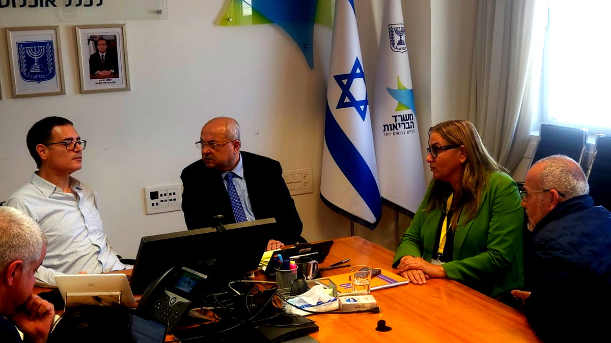 الطيبي والسعدي في جلسة عمل في وزارة الصّحة 