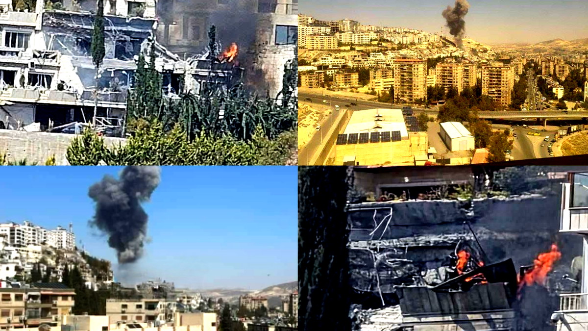 الطّيران الحربي الإسرائيليّ يُغير على أحد مواقع حركة الجهاد الإسلامي في العاصمة السّورية دمشق- ثلاث إصابات في المكان