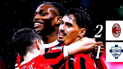 ميلان يفلت من كمين كومو وطرد ديلي آلي في مباراته الأولى