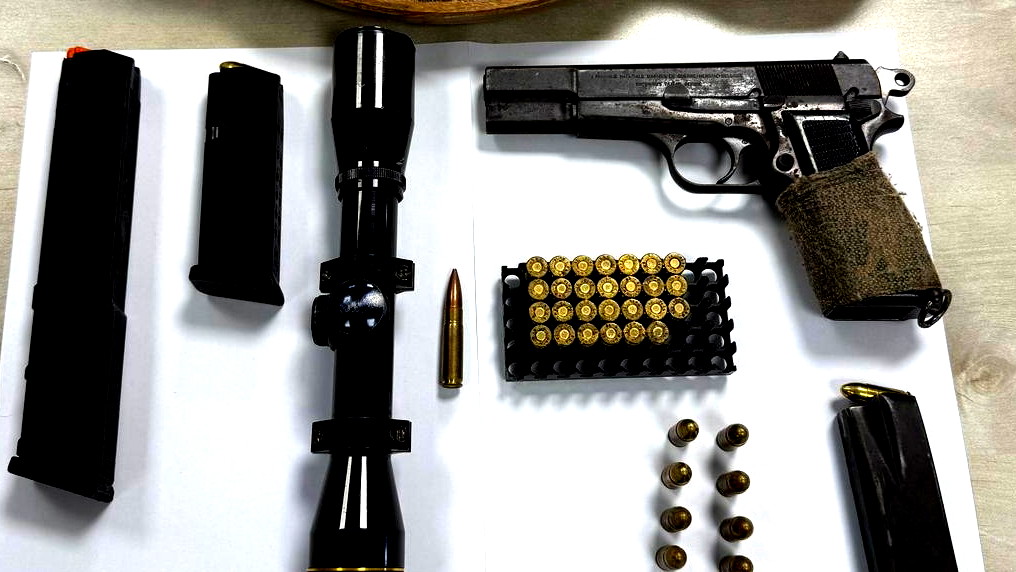 ضبط كمية كبيرة من الأسلحة خلال حملة بمنطقة النقب