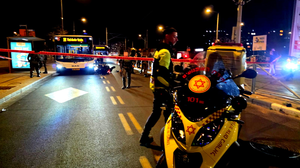 اصابة شاب بجراح خطيرة اثر حادث طرق في يافا تل ابيب