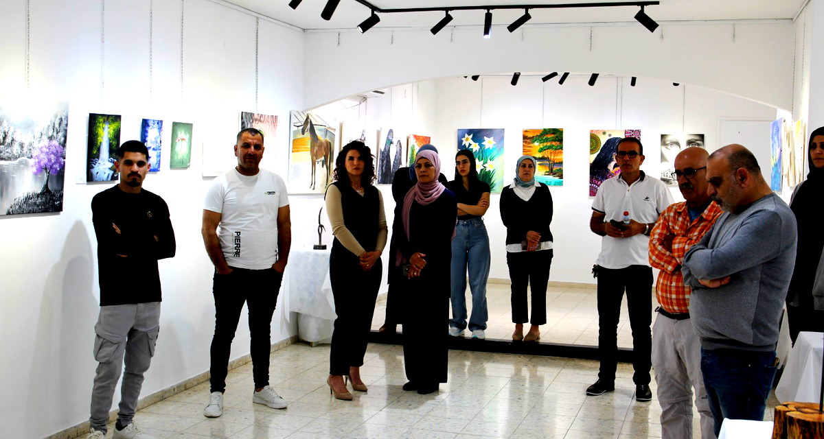 معرض تشكيلي جديد لفنانين من بلدي سخنين " فن من بلدي" في جاليري زركشي 