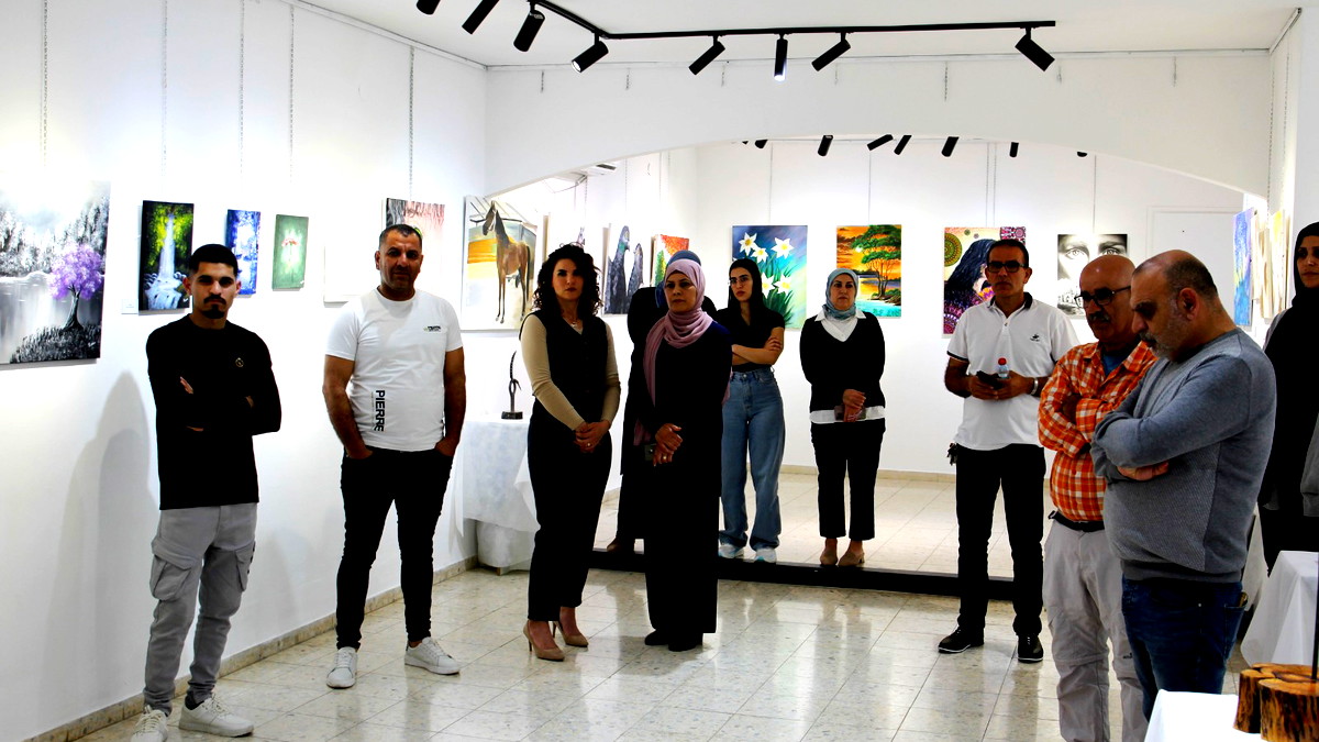 معرض تشكيلي جديد لفنانين من بلدي سخنين " فن من بلدي" في جاليري زركشي