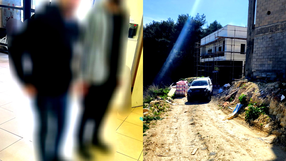 في حادثتين منفصلتين - توقيف 5 مقيمين غير شرعيين من سكان جنين ونابلس كما تم توقيف المشغل والسائق 