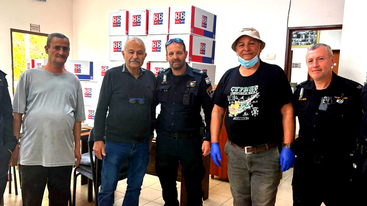 تطوع خاص في يوم الأعمال الخيرية في دالية الكرمل