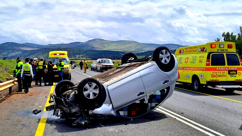 منطقة المرج: مصرع رجل وإصابة أربعة في حادث سير مروع على طريق 71