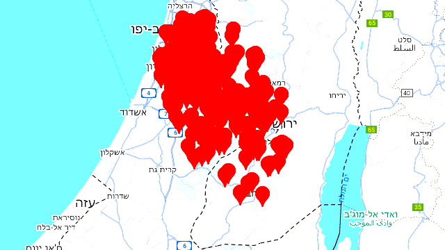 الجيش الإسرائيلي: اعتراض صاروخ أطلق من اليمن قبل ان يخترق الاجواء الاسرائيلية
