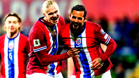 النرويج تكتسح مولدوفا في افتتاح مسيرتها بتصفيات كأس العالم