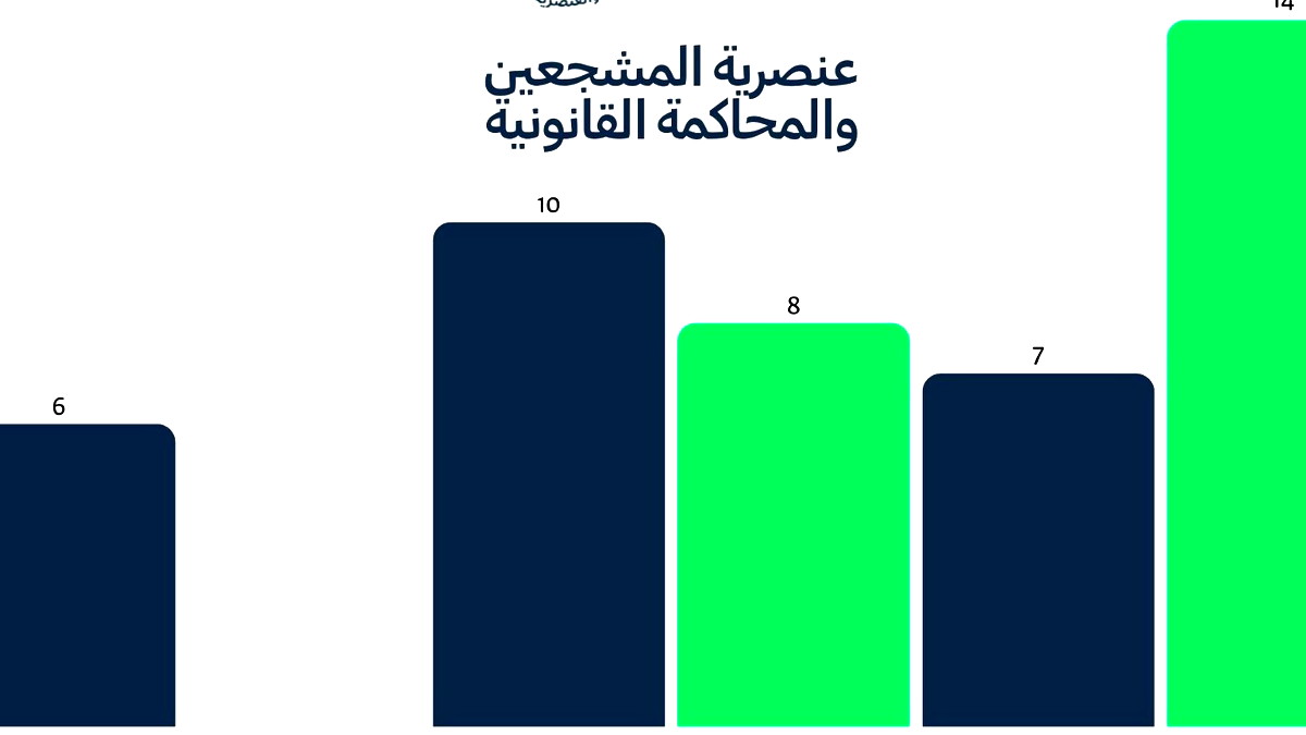 ملخص تقرير "نركل العنف والعنصريّة والعنف من الملاعب": للموسم الاعتيادي للدوري الممتاز 2024-2025