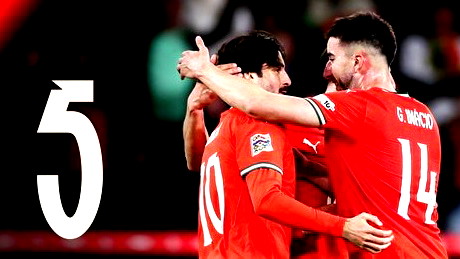 البرتغال تطيح بالدنمارك وتواجه ألمانيا بنصف نهائي دوري الأمم