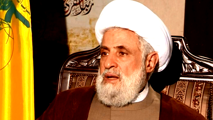 نعيم قاسم: المخطط الأمريكي في المنطقة كبير وخطير جدا من خلال استخدام أداة الإجرام الاسرائيلي