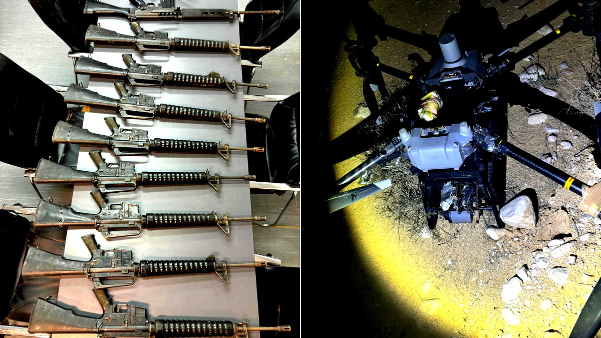 الجيش الإسرائيلي والشرطة: إحباط محاولة تهريب وسائل قتالية عبر الحدود مع مصر باستخدام طائرة مسيرة