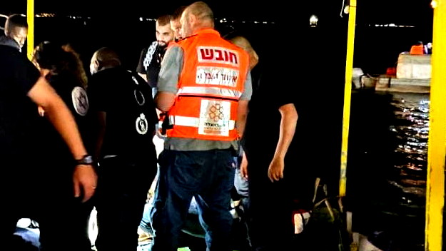 غرق شاب في بحيرة طبريا وحالته متوسطة