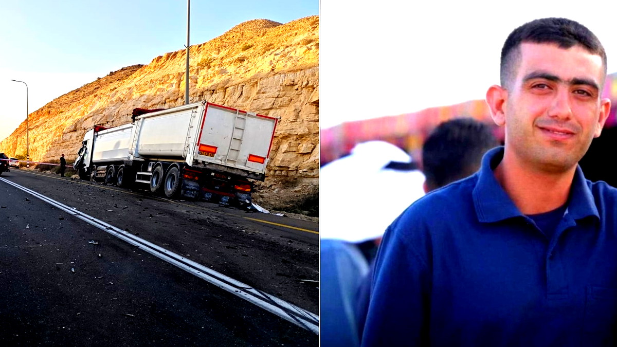 النقب: مصرع الشاب أحمد عبدالمعطي أبوعشيبة من قرية أبوقرينات واصابة شقيقه إثر حادث طرق وقع على شارع 244