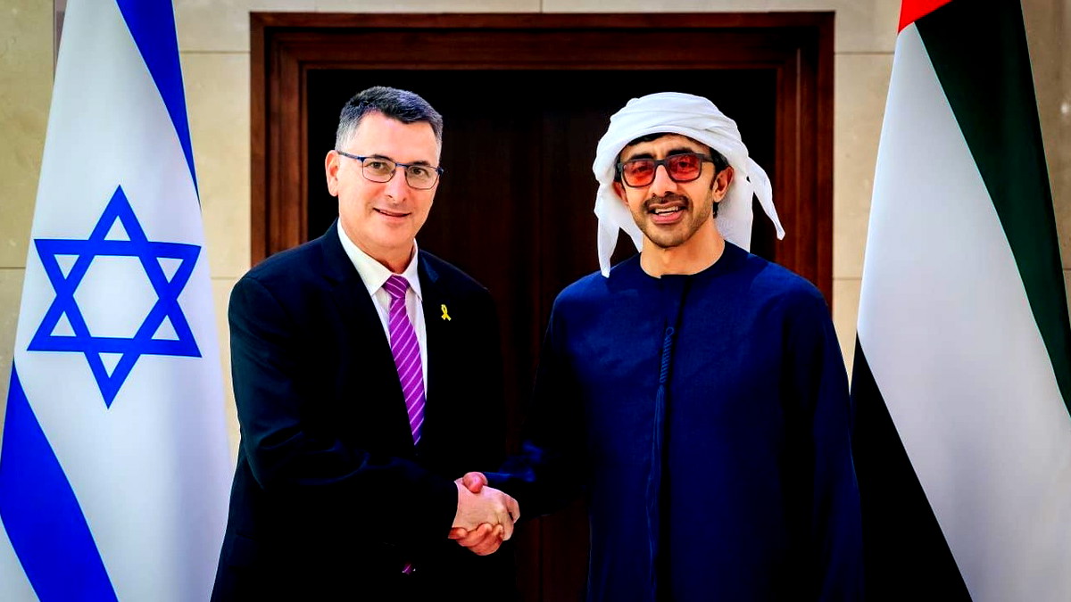 أبو ظبي: لقاء بين وزير الخارجية جدعون ساعر ونظيره الإماراتي