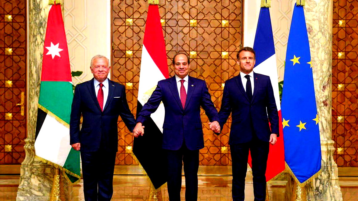 ترامب أجرى مكالمة هاتفية مع ماكرون والسيسي والعاهل الأردني قبل اجتماعه مع نتنياهو