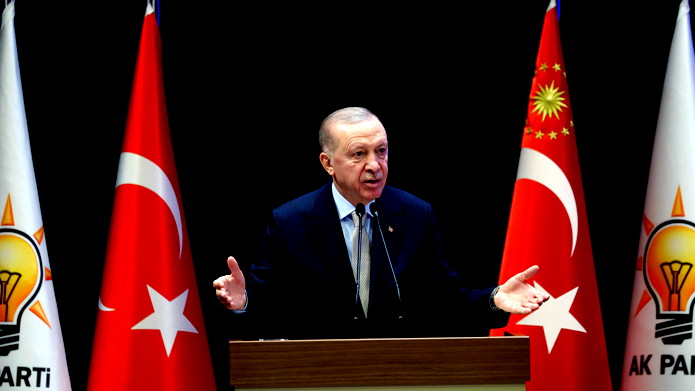 أردوغان: لن تتحقق أهداف إسرائيل برسم خريطة جديدة للمنطقة