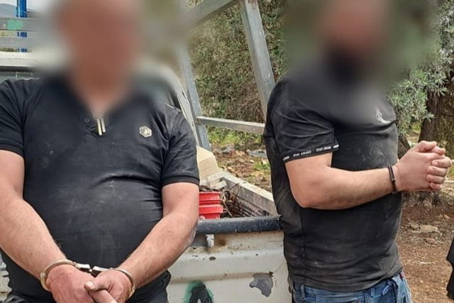 اعتقال رجل (55 عامًا) من سخنين وآخر من سكّان غزّة بشبهة إقامة الأخير في البلاد بشكلٍ غير قانوني