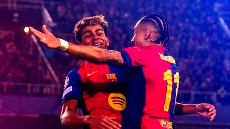 برشلونة تفوز على دورتموند 4-0 في ربع نهائي دوري أبطال أوروبا