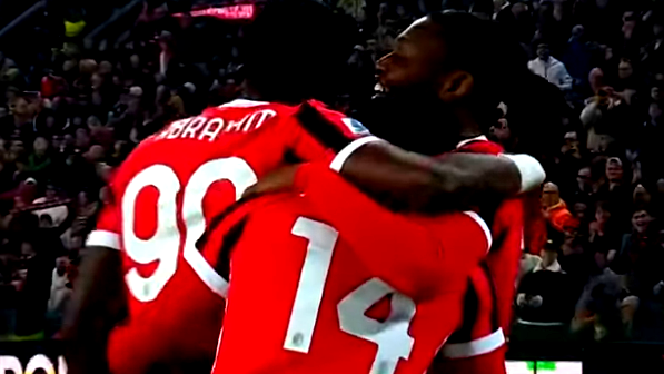 نادي ميلان يعود لطريق الانتصارات في الدّوري الإيطالي بعد تسجيل أربعة أهداف في شباك مضيفه  أودينيزي أمس الجمعة 