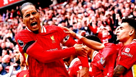 ليفربول يلامس لقب الدوري الإنجليزي بعد فوز صعب على وست هام