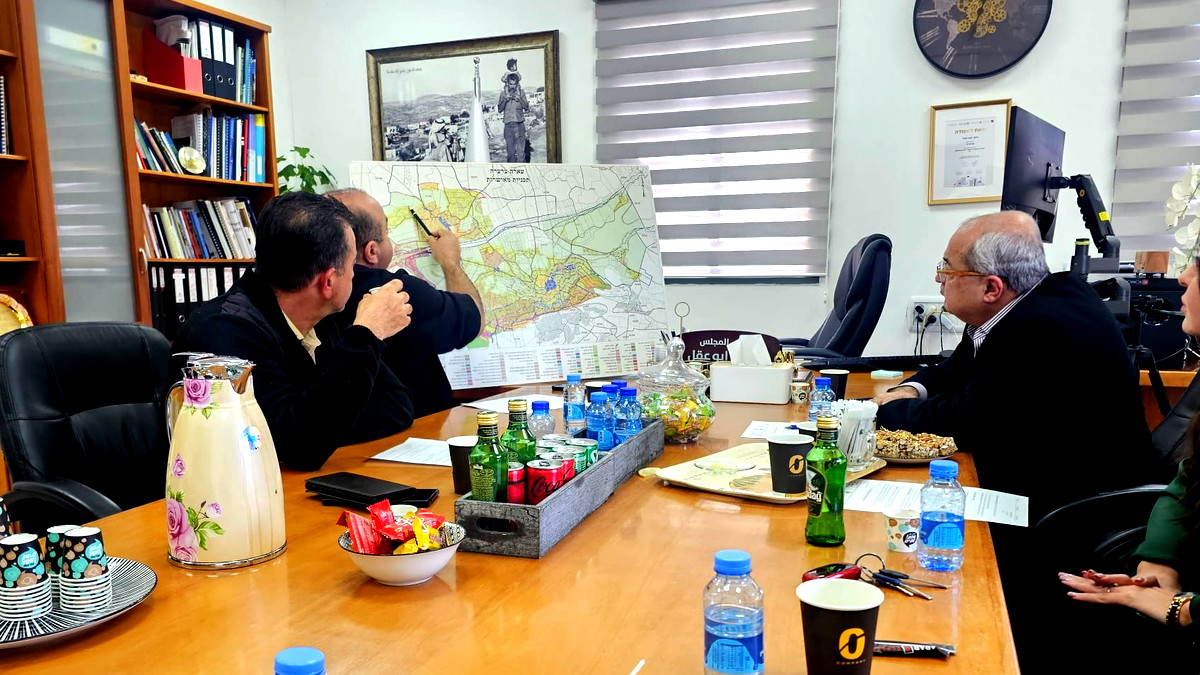 زيارة عمل للعربية للتغيير لمجلس محلي عارة-عرعرة لبحث قضايا البلدة