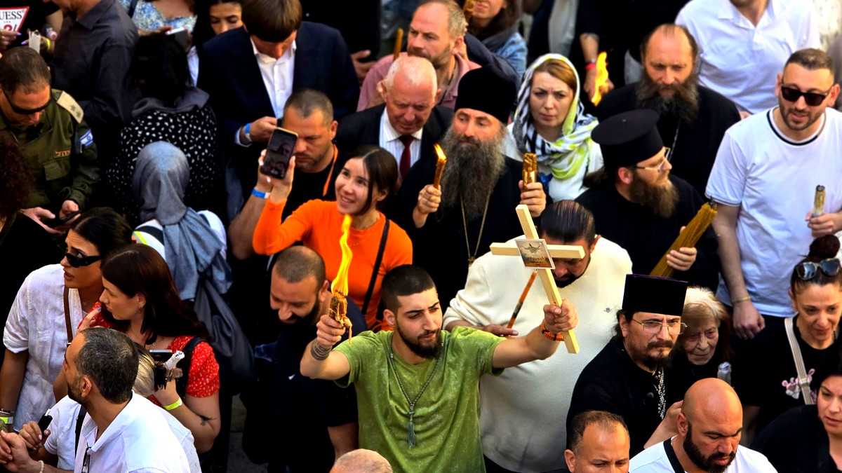 احياء سبت النور في القدس