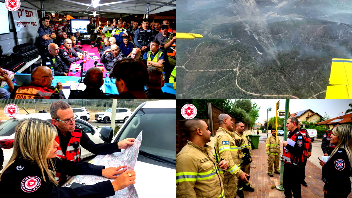 تقدّم في عمليات إخماد الحريق غرب القدس وعودة السكان إلى منازلهم