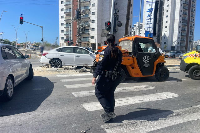 أشكلون: عمليات انعاش لسائق دراجة نارية جرّاء حادث سير مروع