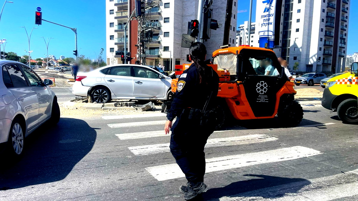 أشكلون: عمليات انعاش لسائق دراجة نارية جرّاء حادث سير مروع