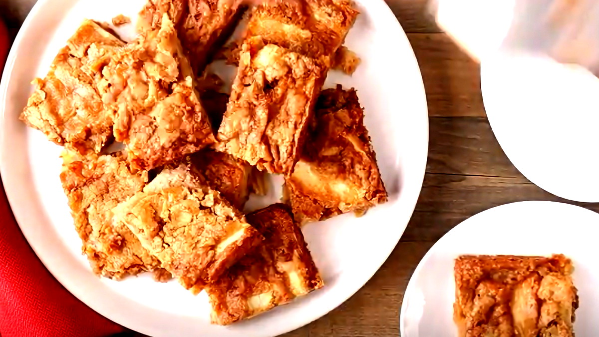 طريقة تحضير براونيز التفاح في المنزل