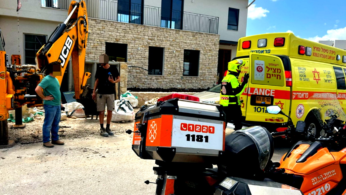 الجليل الأعلى: إصابة عامل بجراح متوسطة جرّاء سقوطه من علو خلال عمله في ورشة بناء